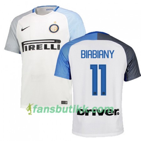 Fotballdrakt Inter BIABIANY 11 Bortetrøye 2017-2018 Kortermet
