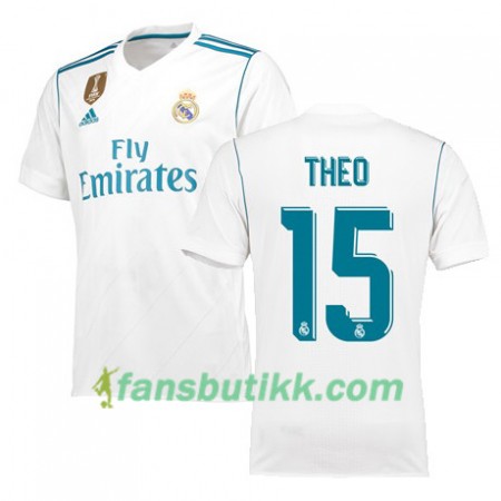 Fotballdrakt Real Madrid THEO 15 Hjemmetrøye 2017-2018 Kortermet