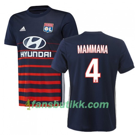 Fotballdrakt Olympique Lyonnais EMANUEL MAMMANA 4 Bortetrøye 2017-2018 Kortermet