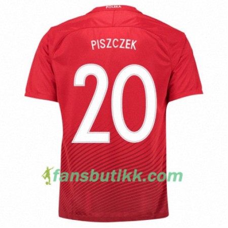 Fotballdrakt Polen LUKASZ PISZCZEK Bortetrøye Euro 2016
