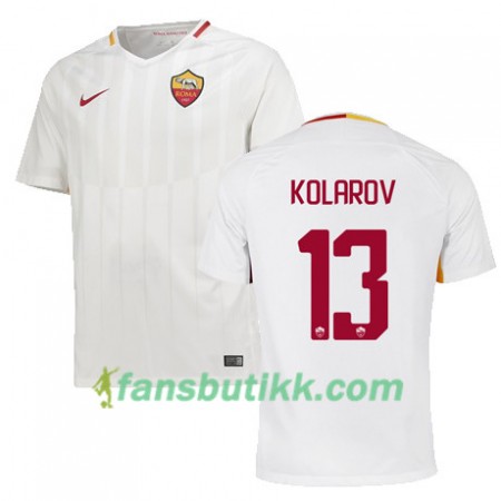 Fotballdrakt AS Roma KOLAROV 13 Bortetrøye 2017-2018 Kortermet