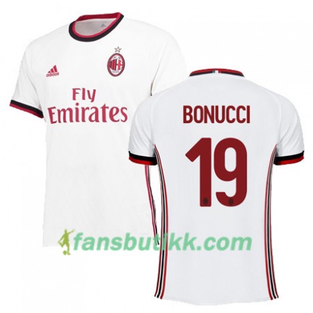 Fotballdrakt AC Milan BONUCCI 19 Bortetrøye 2017-2018 Kortermet