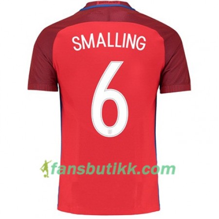 Fotballdrakt England SMALLING Bortetrøye Euro 2016
