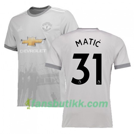 Fotballdrakt Manchester United MATIC 31 Tredjetrøye 2017-2018 Kortermet