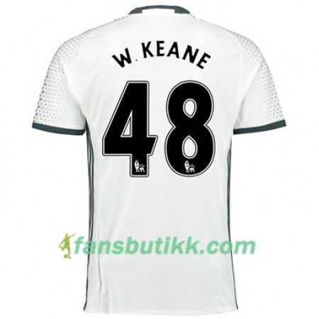Fotballdrakt Manchester United W KEANE 48 Tredjetrøye 2017-2018 Kortermet