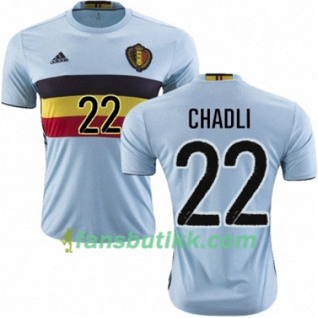 Fotballdrakt Belgia NACER CHADLI Bortetrøye Euro 2016