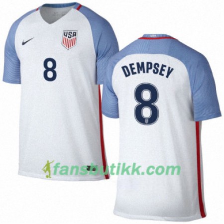 Fotballdrakt USA CLINT DEMPSEY Hjemmetrøye 2016/17 Kortermet