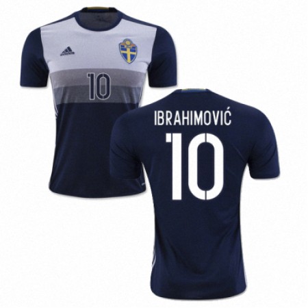 Fotballdrakt Sverige ZLATAN IBRAHIMOVIC Bortetrøye Euro 2016