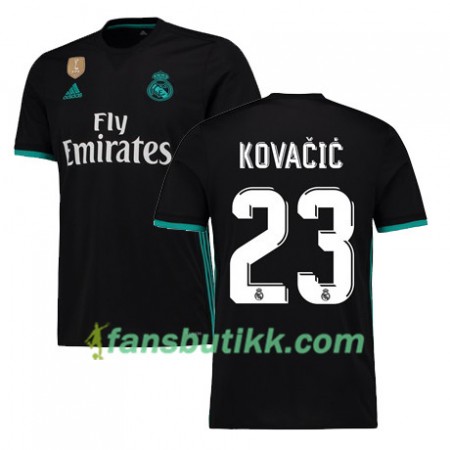 Fotballdrakt Real Madrid KOVACIC 23 Bortetrøye 2017-2018 Kortermet