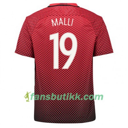 Fotballdrakt Tyrkia YUNUS MALLI Hjemmetrøye Euro 2016