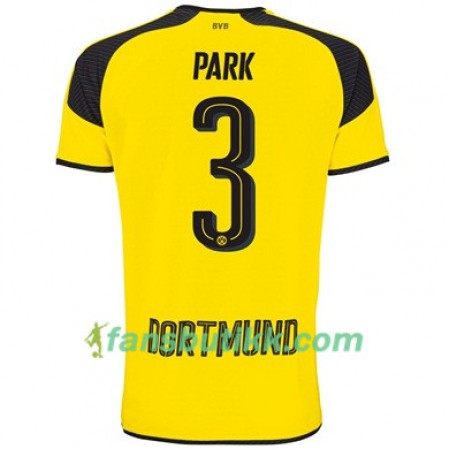 Fotballdrakt Borussia Dortmund PARK 3 Tredjetrøye 2017-2018 Kortermet