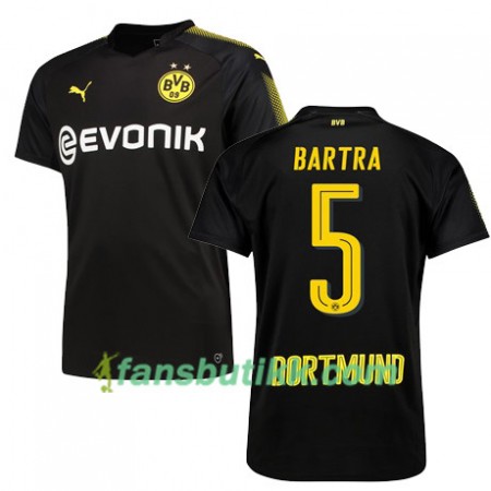Fotballdrakt Borussia Dortmund BARTRA 5 Bortetrøye 2017-2018 Kortermet