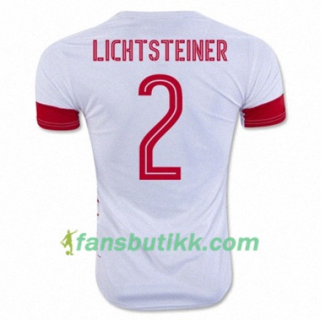 Fotballdrakt Sveits STEPHAN LICHTSTEINER Bortetrøye Euro 2016