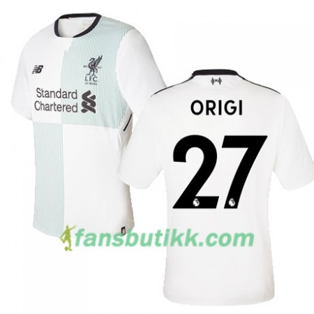 Fotballdrakt Liverpool ORIGI 27 Bortetrøye 2017-2018 Kortermet