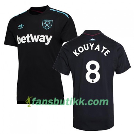 Fotballdrakt West Ham United KOUYATE Bortetrøye 2017-2018 Kortermet