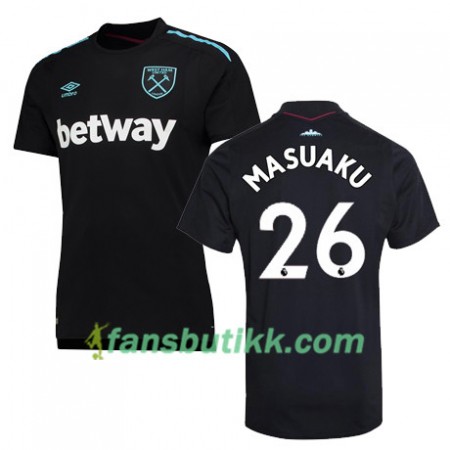 Fotballdrakt West Ham United MASUAKU Bortetrøye 2017-2018 Kortermet
