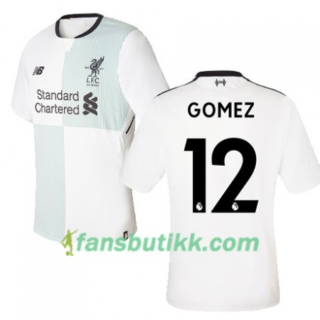 Fotballdrakt Liverpool GOMEZ 12 Bortetrøye 2017-2018 Kortermet