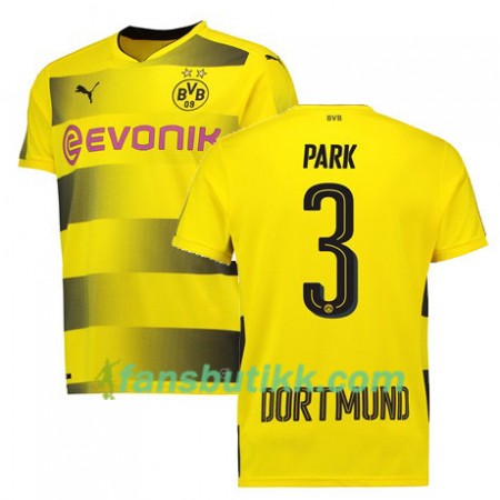 Fotballdrakt Borussia Dortmund PARK 3 Hjemmetrøye 2017-2018 Kortermet