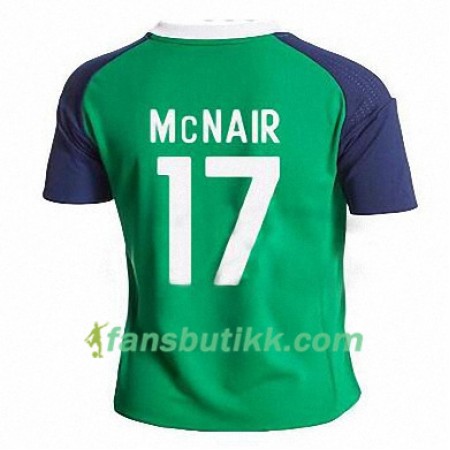 Fotballdrakt Nord-Irland PADDY McNAIR Hjemmetrøye 2016/17 Kortermet