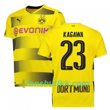 Fotballdrakt Borussia Dortmund KAGAWA 23 Hjemmetrøye 2017-2018 Kortermet