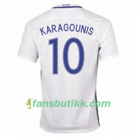 Fotballdrakt Hellas GIORGOS KARAGOUNIS Hjemmetrøye 2016/17 Kortermet