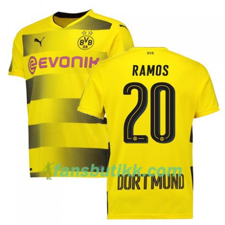 Fotballdrakt Borussia Dortmund RAMOS 20 Hjemmetrøye 2017-2018 Kortermet