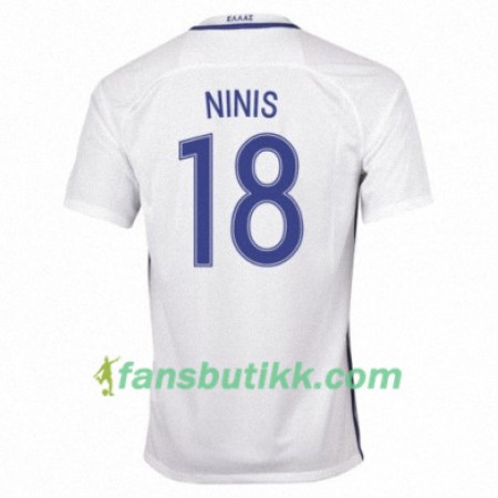 Fotballdrakt Hellas SOTIRIS NINIS Hjemmetrøye 2016/17 Kortermet