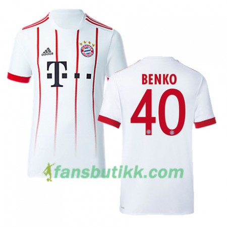 Fotballdrakt FC Bayern München BENKO 40 Tredjetrøye 2017-2018 Kortermet