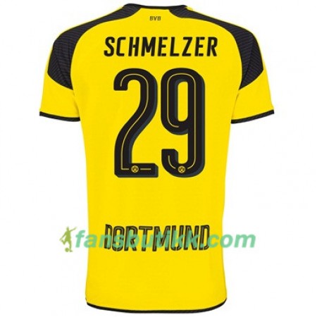 Fotballdrakt Borussia Dortmund SCHMELZER 29 Tredjetrøye 2017-2018 Kortermet