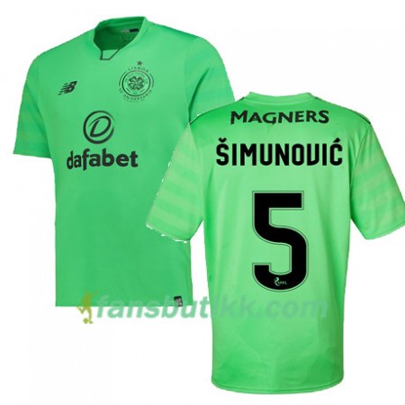 Fotballdrakt Celtic FC JOZO SIMUNOVIC Tredjetrøye 2017-2018 Kortermet