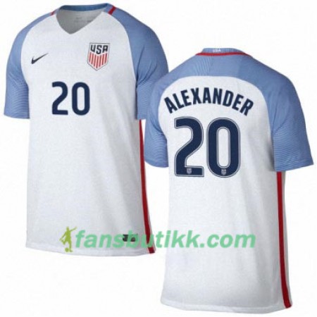Fotballdrakt USA ERIC ALEXANDER Hjemmetrøye 2016/17 Kortermet