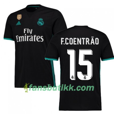 Fotballdrakt Real Madrid F COENTRAO 15 Bortetrøye 2017-2018 Kortermet