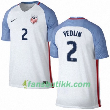 Fotballdrakt USA DEANDRE YEDLIN Hjemmetrøye 2016/17 Kortermet