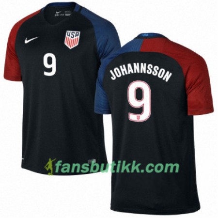 Fotballdrakt USA ARON JOHANNSSON Bortetrøye 2016/17 Kortermet