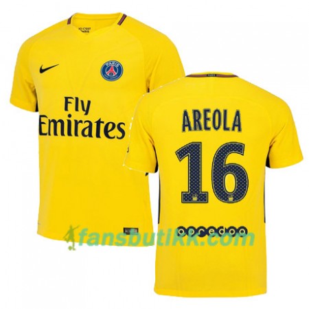 Fotballdrakt Paris SG ALPHONSE AREOLA 16 Bortetrøye 2017-2018 Kortermet