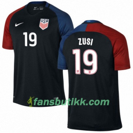 Fotballdrakt USA GRAHAM ZUSI Bortetrøye 2016/17 Kortermet