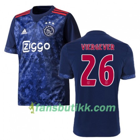 Fotballdrakt AFC Ajax NICK VIERGEVER 26 Bortetrøye 2017-2018 Kortermet