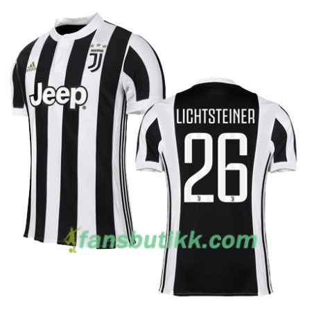 Fotballdrakt Juventus LICHTSTEINER 26 Hjemmetrøye 2017-2018 Kortermet