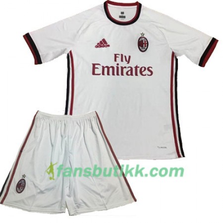 Fotballdrakt AC Milan Barn Bortetrøye 2017-2018 Kortermet