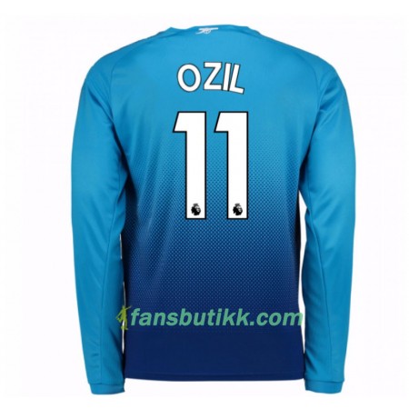 Fotballdrakt Arsenal Mesut Ozil 11 Bortetrøye 2017-2018 Langermet