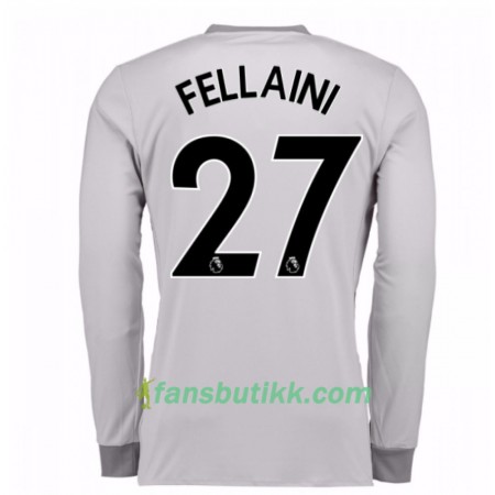 Fotballdrakt Manchester United Marouane Fellaini 27 Tredjetrøye 2017-2018 Langermet