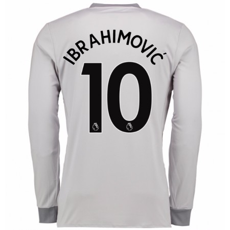 Fotballdrakt Manchester United Ibrahimovic 10 Tredjetrøye 2017-2018 Langermet