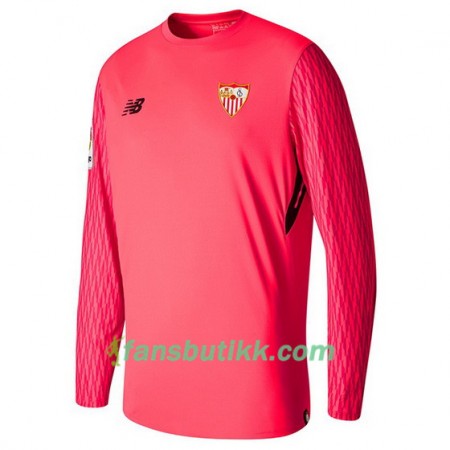 Fotballdrakt Sevilla FC Keeper Hjemmetrøye 2017-2018 Langermet