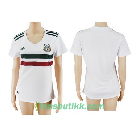 Fotballdrakt Mexico Dame Bortetrøye 2017-2018 Kortermet