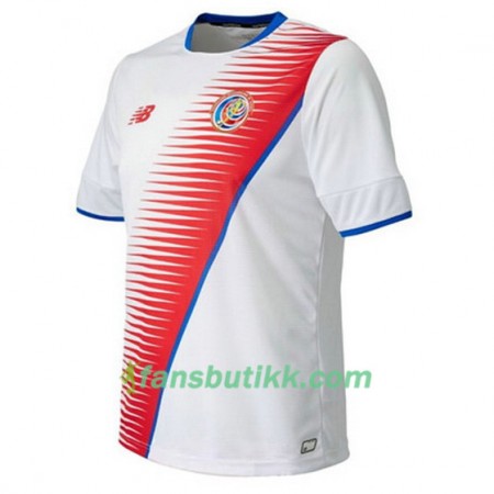 Fotballdrakt Costa Rica Bortetrøye 2016/17 Kortermet