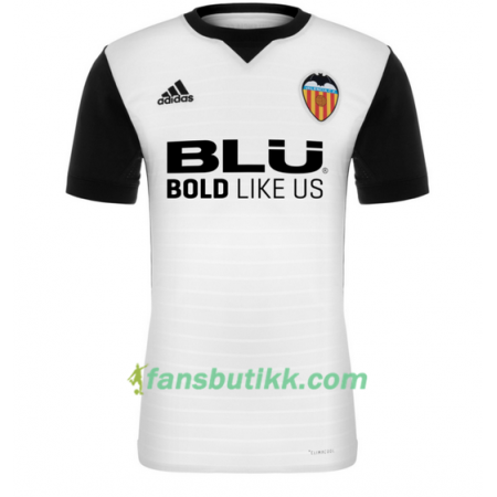 Fotballdrakt Valencia CF Hjemmetrøye 2017-2018 Kortermet