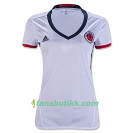 Fotballdrakt Colombia Dame Hjemmetrøye 2016/17 Kortermet