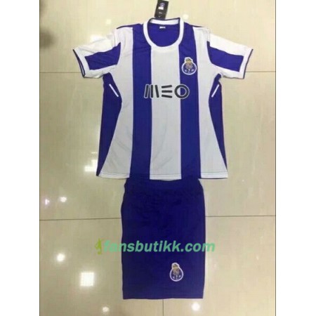Fotballdrakt FC Porto Barn Hjemmetrøye 2017-2018 Kortermet