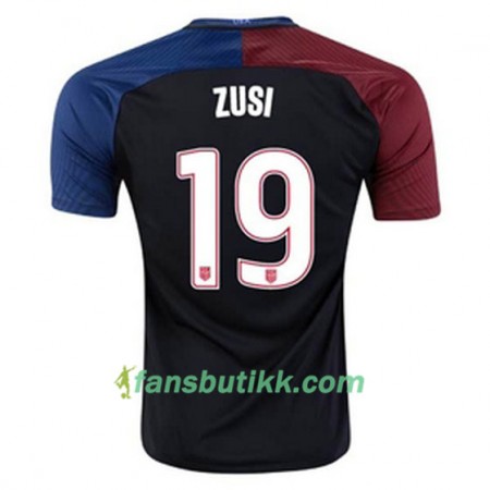Fotballdrakt USA ZUSI Bortetrøye 2016/17 Kortermet