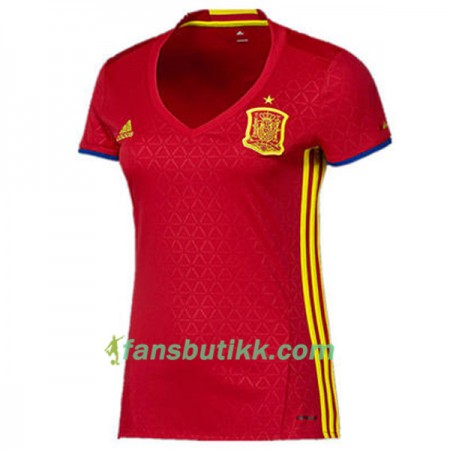 Fotballdrakt Spania Dame Hjemmetrøye Euro 2016